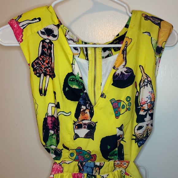Hip kitty cat dress w/ cutouts - Picture 2 of 5
